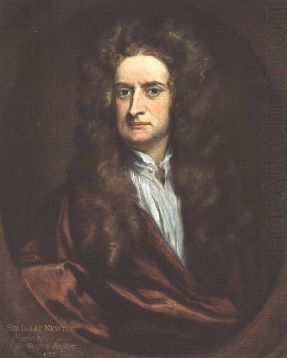 Sir Godfrey Kneller Sir Isaac Newton china oil painting image